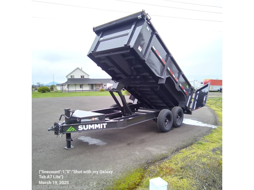 New 2025 Summit Trailer Denali Pro 7&apos; X 14&apos;-14K-HS available in Halsey, Oregon