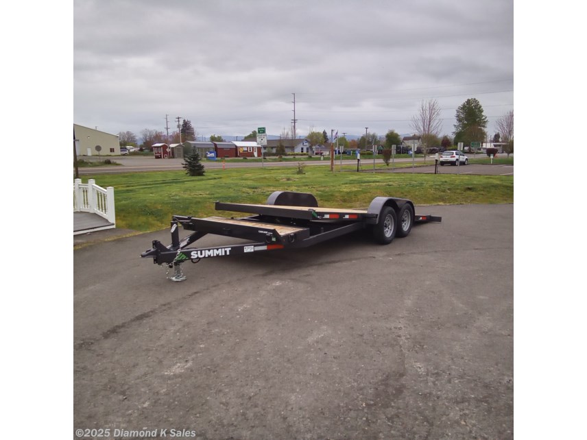 New 2024 Summit Trailer Cascade 7&apos; X 18&apos; 10K Split Tilt available in Halsey, Oregon