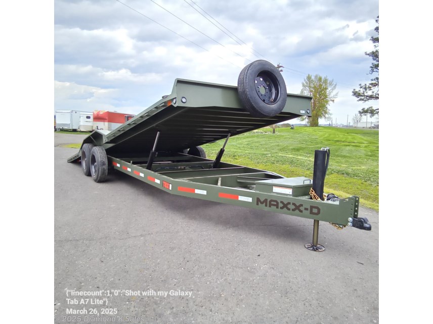 New 2025 MAXX-D T8X  102&quot; X 24&apos; 17.5K Full Tilt available in Halsey, Oregon
