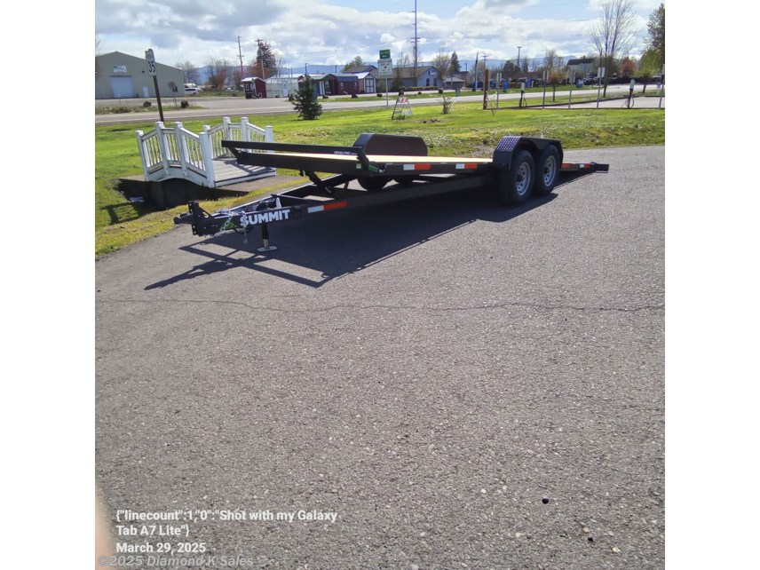 New 2025 Summit Trailer Denali Pro 7&apos; X 20&apos; 10K Full Tilt available in Halsey, Oregon