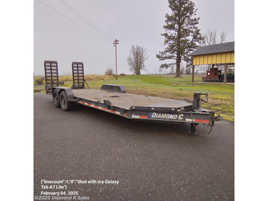Used 2022 Diamond C 8.5&apos; X 22&apos; 14.9K Diamond C Equipment Trailer available in Halsey, Oregon