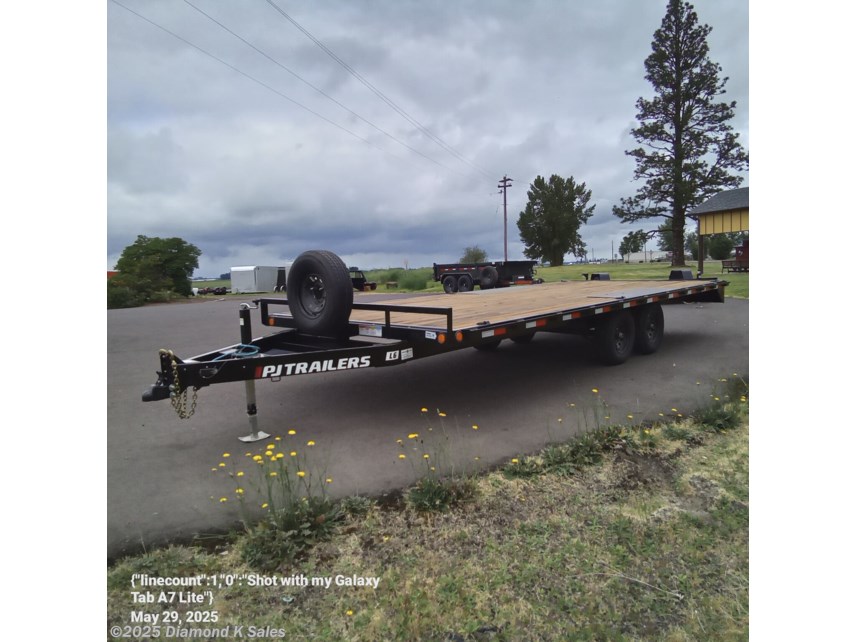 New 2024 PJ Trailers Flatdeck L620-10K 101&quot; X 20&apos; available in Halsey, Oregon