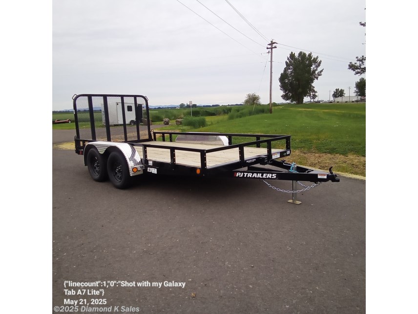 New 2025 PJ Trailers Utility  83&quot; X 14&apos; 7K available in Halsey, Oregon