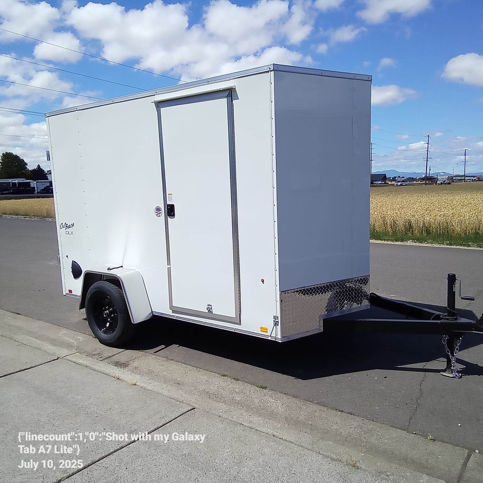 2026 Pace American Outback 6' X 10'-3K