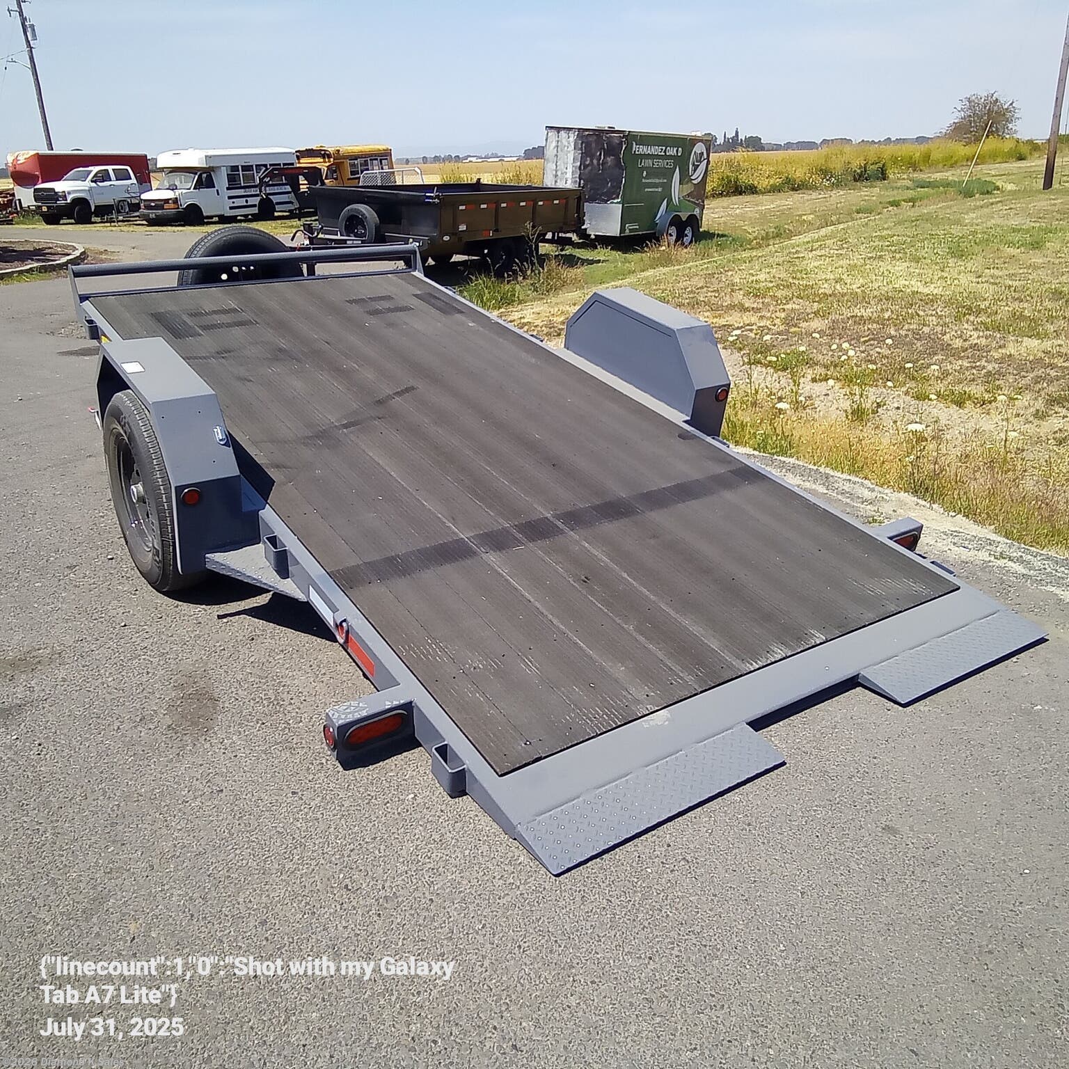 2025 Great Northern Single Axle Total Tilt 7' x 14' 7K