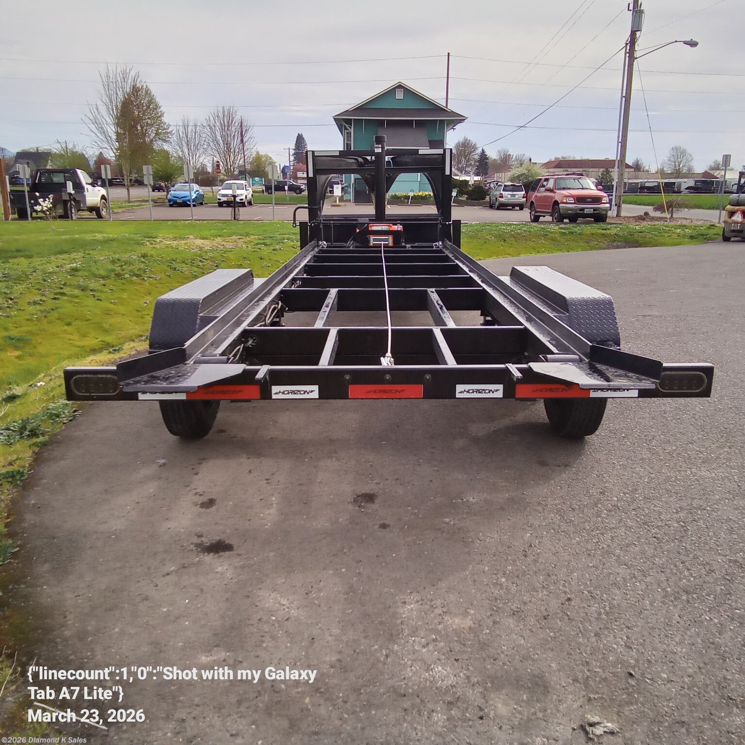 5x20 Roll-Off Trailer for sale | New Horizon HORIZON HRD 20'- 25K ROLL ...