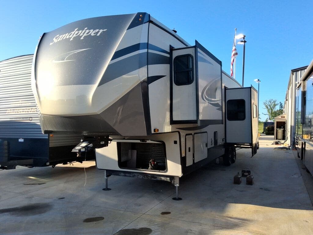 Used 2021 Forest River Sandpiper 39BARK available in Strafford, Missouri