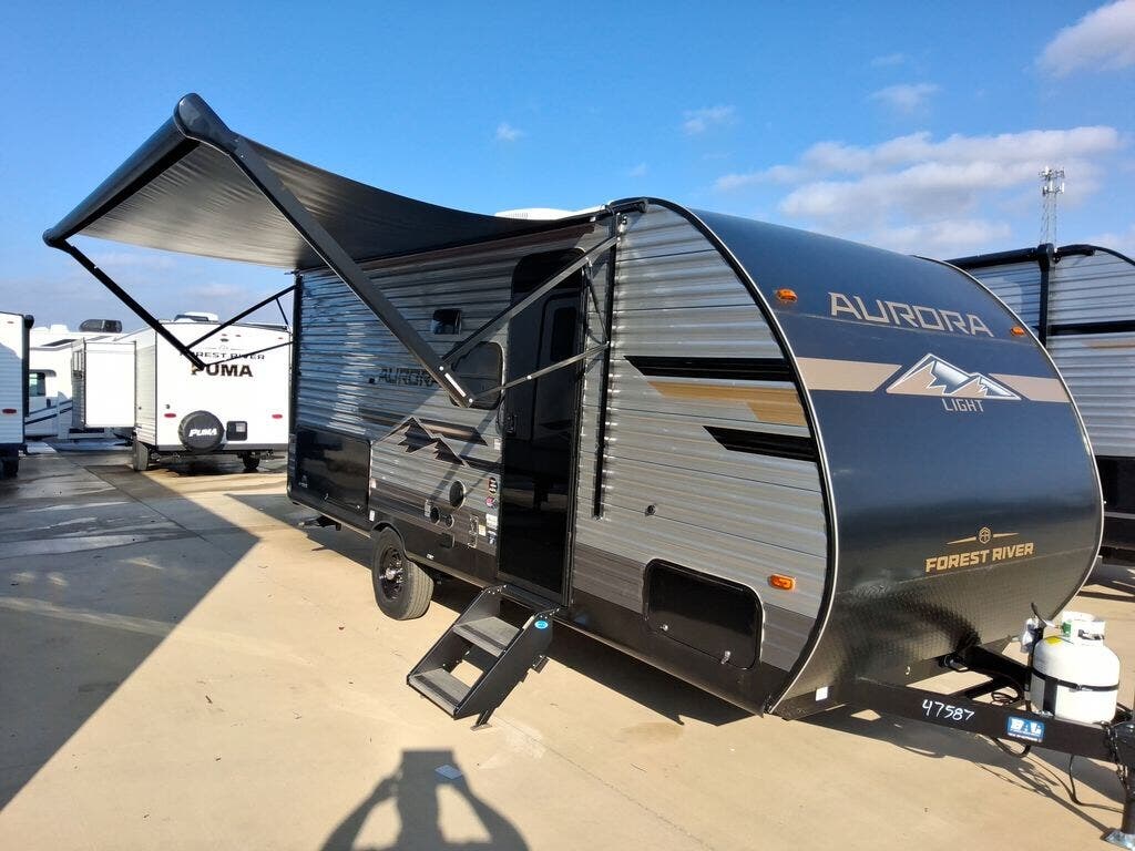 2026 Forest River Aurora Light 18BHSX - New Travel Trailer For Sale by Blue Compass RV Springfield in Strafford, Missouri