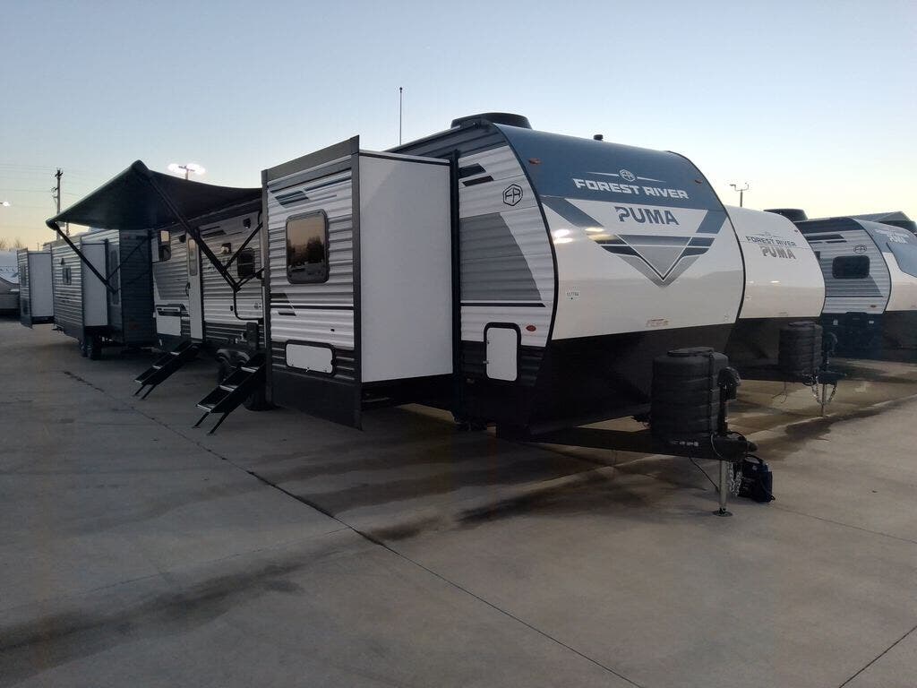 2026 Forest River Puma 32BHQS - New Travel Trailer For Sale by Blue Compass RV Springfield in Strafford, Missouri