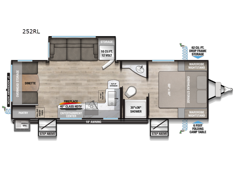 2026 Alliance RV Delta 252RL - New Travel Trailer For Sale by Blue Compass RV Springfield in Strafford, Missouri features Slideout
