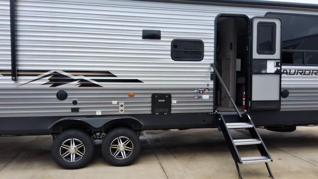 2026 Forest River Aurora 34BHTS-2Q - New Travel Trailer For Sale by Blue Compass RV Springfield in Strafford, Missouri