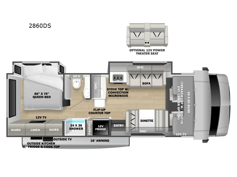 2026 Forest River Sunseeker 2860DS - New Class C For Sale by Blue Compass RV Springfield in Strafford, Missouri features Slideout