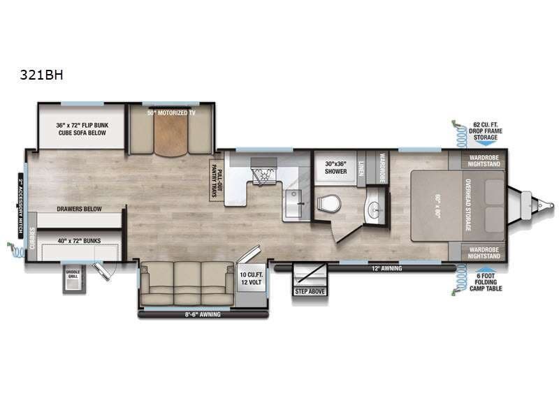 2026 Alliance RV Delta 321BH - New Travel Trailer For Sale by Blue Compass RV Springfield in Strafford, Missouri features Slideout