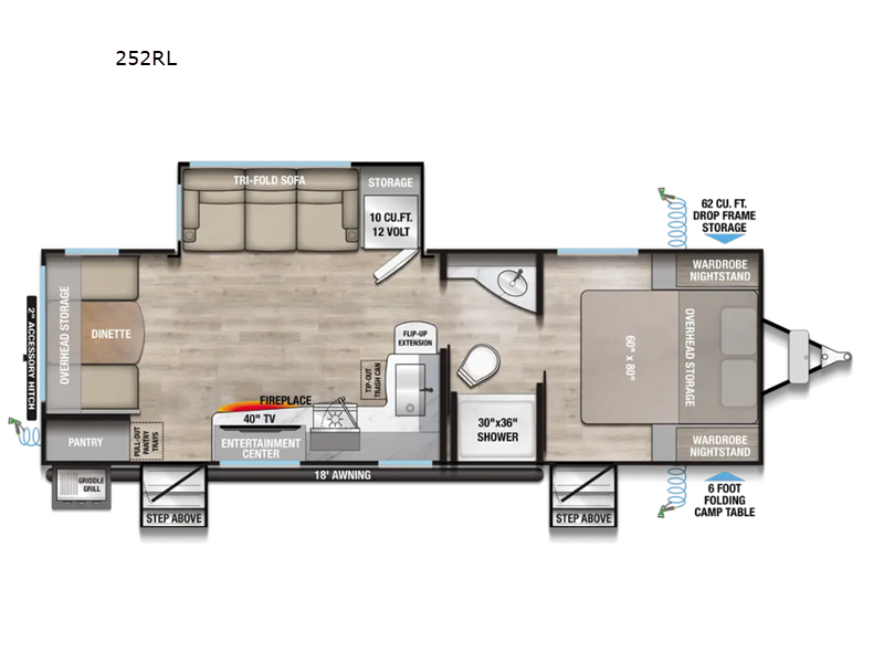 2027 Alliance RV Delta 252RL - New Travel Trailer For Sale by Blue Compass RV Springfield in Strafford, Missouri features Slideout