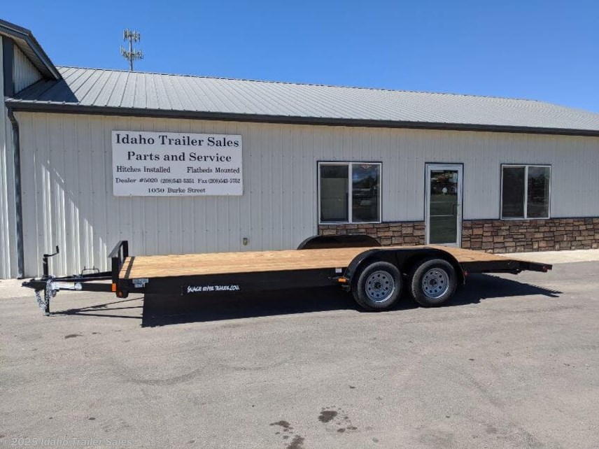New 2024 C&B 82x20&apos; Car Hauler Trailer with Dovetail 7K available in Buhl, Idaho