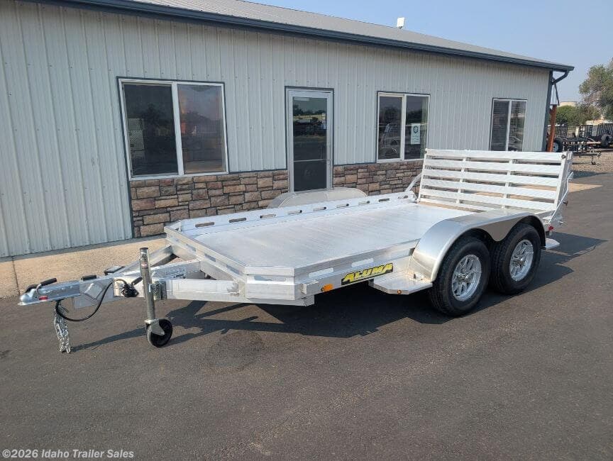 2027 Aluma 7812BT 12' Aluminum Trailer with Bi-fold Ramp 7K