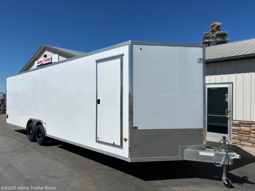 New 2025 E-Z Hauler XLT 8.5x28&apos; Aluminum Enclosed Car Hauler 10K available in Buhl, Idaho