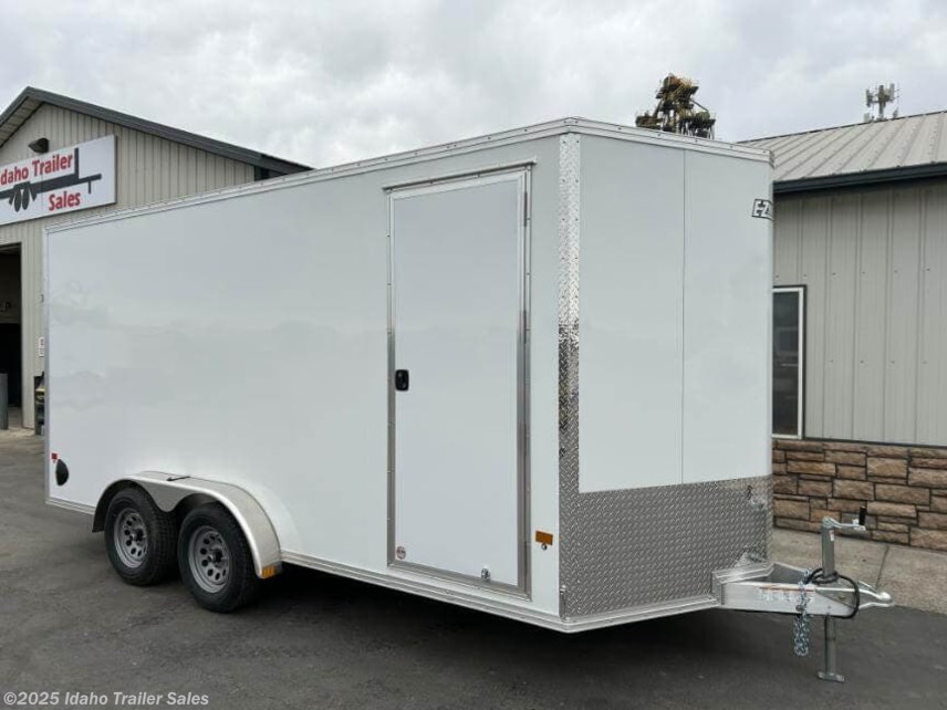 New 2025 E-Z Hauler 7.4x16&apos; Aluminum Enclosed Trailer available in Buhl, Idaho