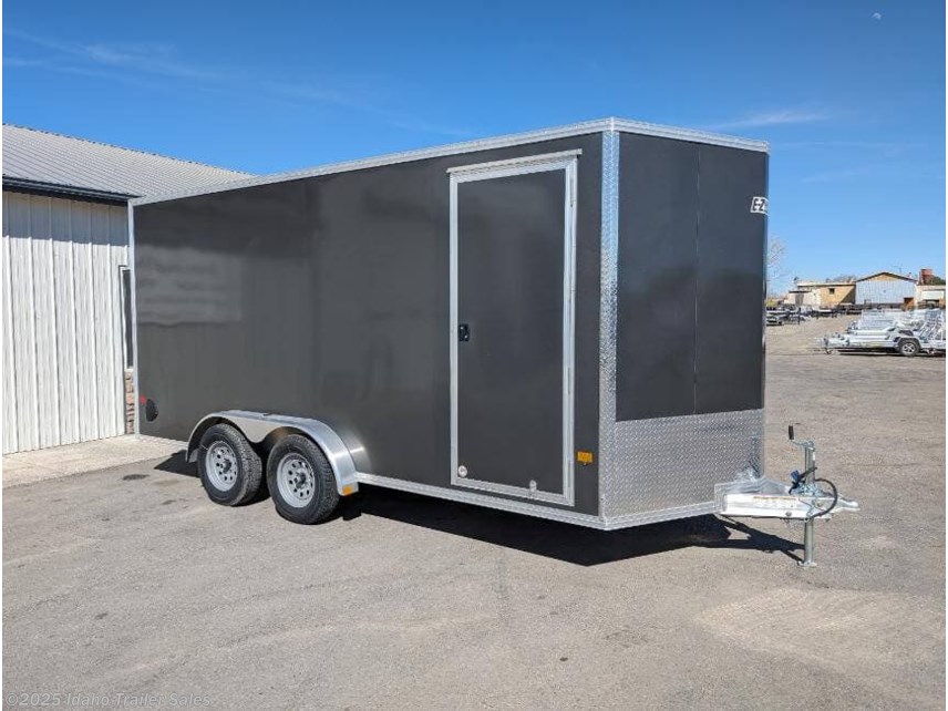 New 2025 E-Z Hauler 7.4x16&apos; Aluminum Enclosed Trailer available in Buhl, Idaho