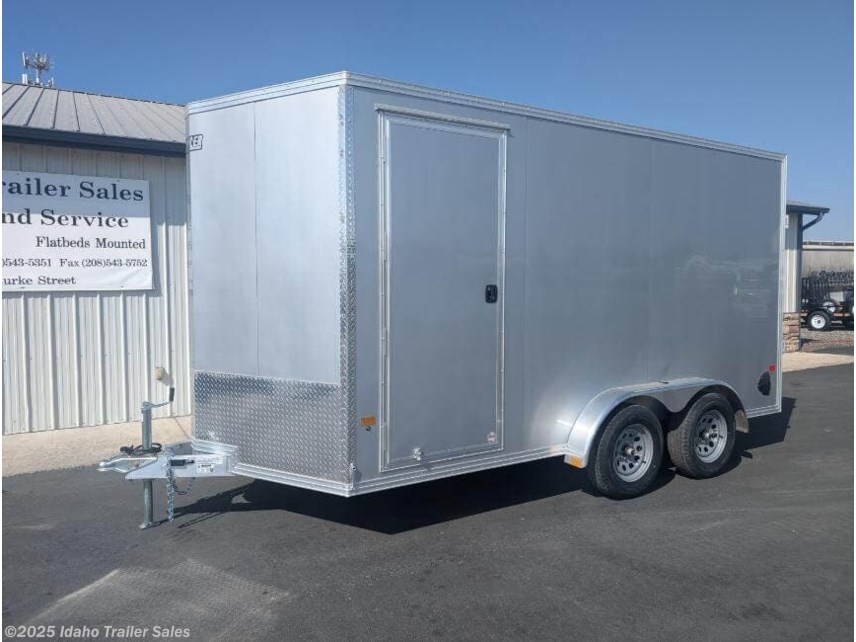 New 2024 E-Z Hauler 7.4x14 Aluminum Enclosed Trailer available in Buhl, Idaho