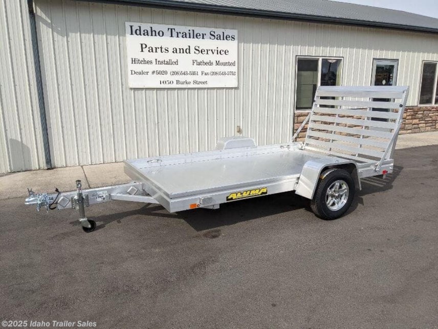 New 2026 Aluma 6810 68&quot;x10&apos; Aluminum Utility Trailer available in Buhl, Idaho