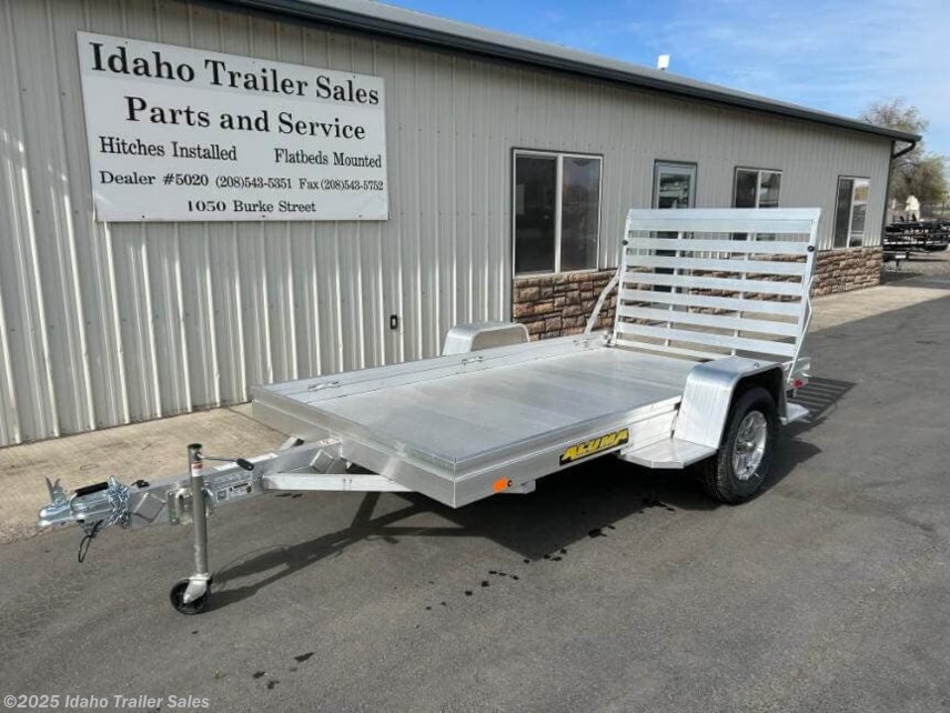 New 2026 Aluma 6310H 63&quot;x10&apos; Aluminum Utility Trailer available in Buhl, Idaho