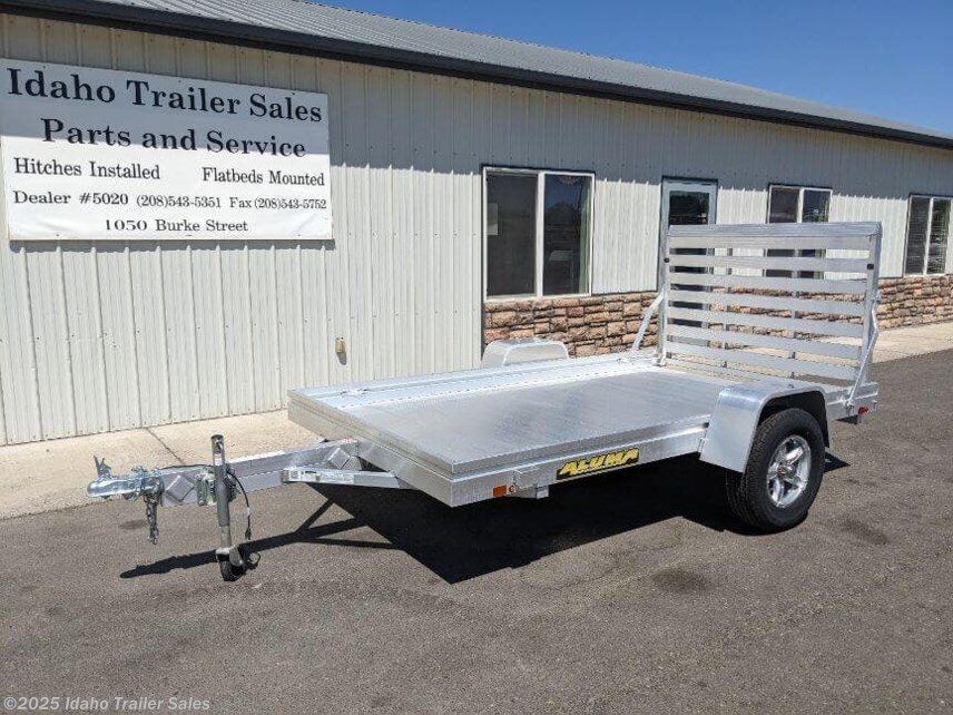 New 2025 Aluma 6810H 69&quot;x10&apos; Aluminum Utility Trailer available in Buhl, Idaho