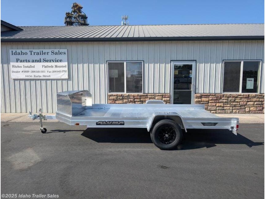 New 2025 Aluma UTR12 78&quot;x12&apos; 6&quot; Aluminum Utility with Front Toolbox available in Buhl, Idaho