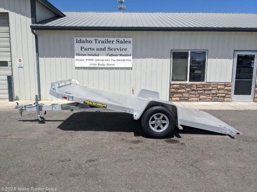 New 2025 Aluma 8214HS Tilt 80&quot;x14&apos; 6&quot; Aluminum Tilt Deck Utility Trailer 5.2K available in Buhl, Idaho