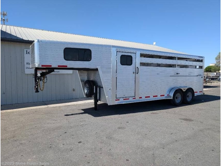 New 2025 Hillsboro Endura 7x20&apos; Aluminum Stock Combo Trailer available in Buhl, Idaho