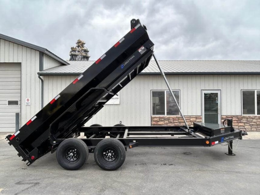 New 2025 Load Trail DL 7x14x2 Dump Trailer 14K Telescopic Hoist Max Sides available in Buhl, Idaho