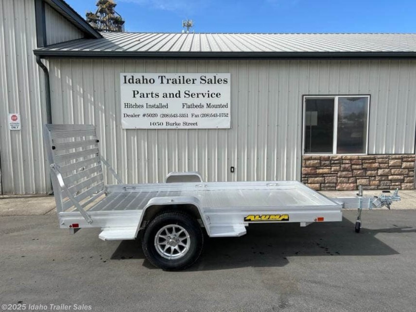 New 2026 Aluma 6310H 63&quot;x10&apos; Aluminum Utility Trailer available in Buhl, Idaho