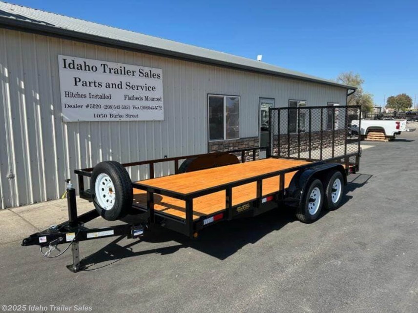 New 2025 Big Bubba's Trailers 83&quot; x16&apos; 5&quot; Utility Trailer - Package 2 available in Buhl, Idaho