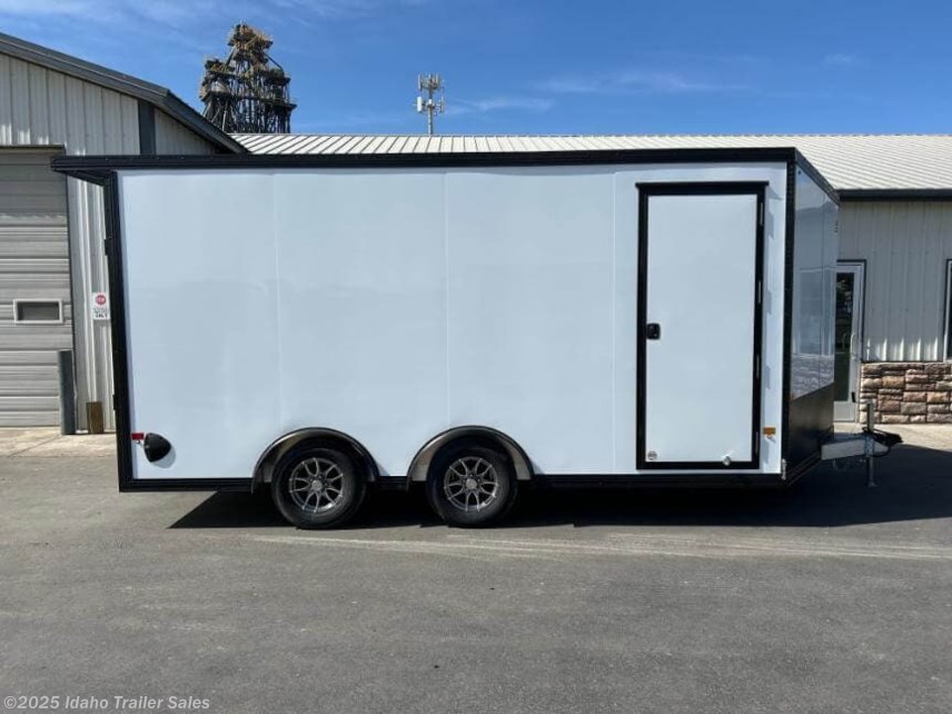 New 2025 E-Z Hauler 8.5x16&apos; Aluminum Enclosed Trailer UTV model available in Buhl, Idaho