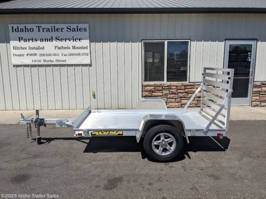New 2025 Aluma 548 54&quot;x8&apos; Aluminum Utility Trailer available in Buhl, Idaho