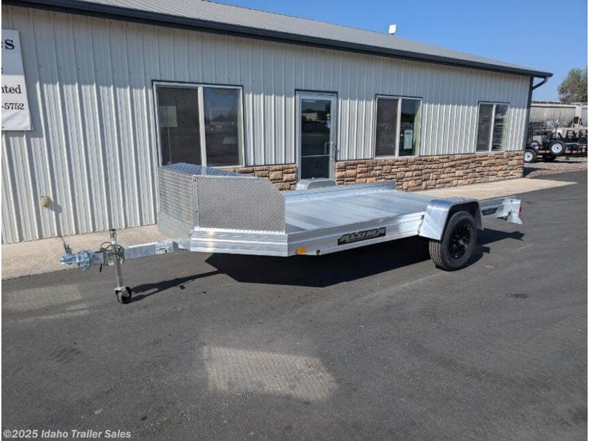 New 2025 Aluma UTR12 78&quot;x12&apos; 6&quot; Aluminum Utility with Front Toolbox available in Buhl, Idaho