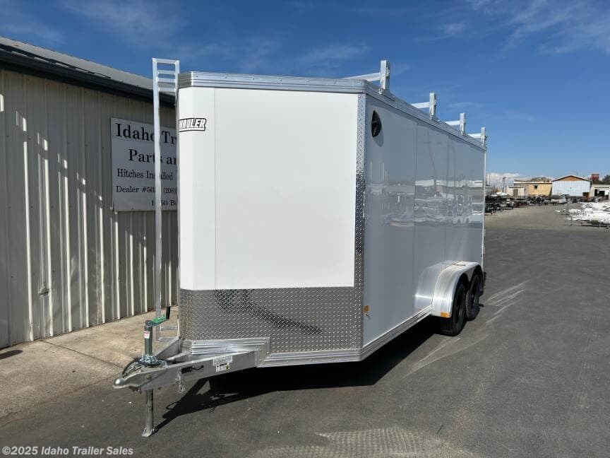 New 2025 E-Z Hauler 7x16 Ultimate Contractor Package Enclosed Trailer available in Buhl, Idaho