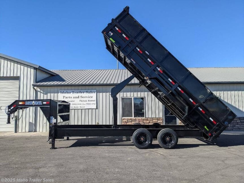 New 2023 Load Trail HG 82x20x2 Gooseneck Dump w/ 2&apos; Side Extensions 20K available in Buhl, Idaho