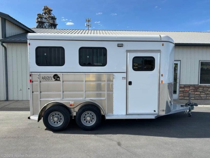New 2025 Maverick Trailers Maverick Lite Deluxe 2 Horse Trailer Warm Blood Package Aluminum available in Buhl, Idaho