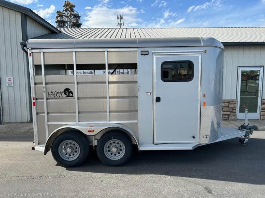 New 2024 Maverick Trailers Maverick Lite 2 Horse Trailer Aluminum available in Buhl, Idaho