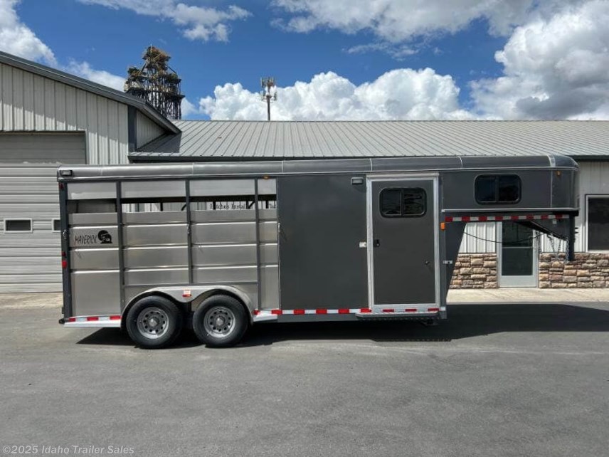 New 2025 Maverick Trailers Maverick 3 Horse GN Trailer Full Height Rear Door available in Buhl, Idaho