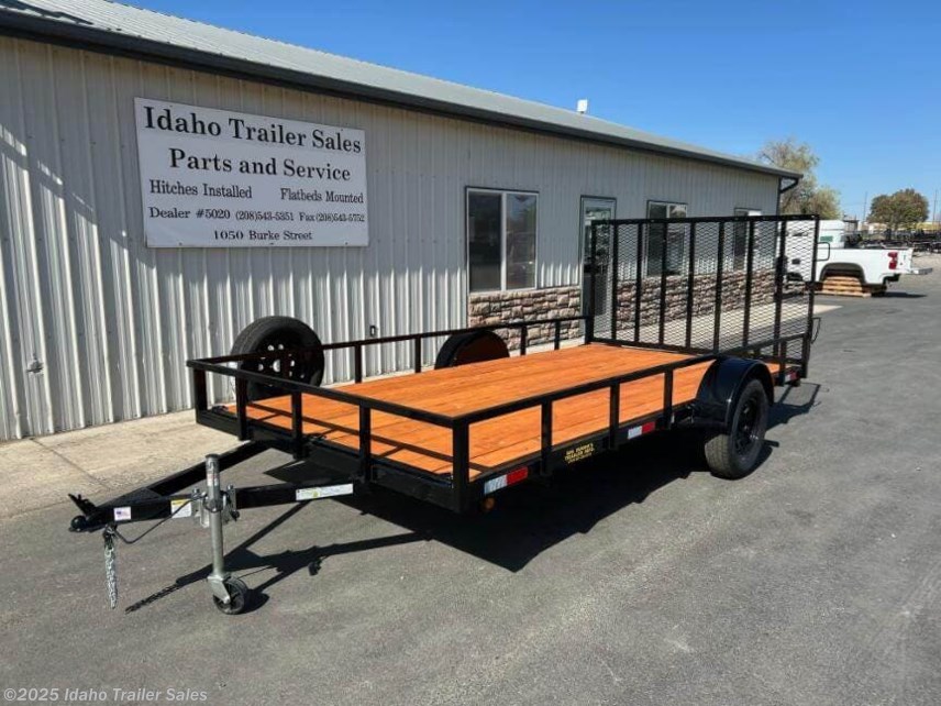 New 2025 Big Bubba's Trailers 83&quot;x14&apos; 4&quot; Single Axle Utility Trailer - Package 4 available in Buhl, Idaho