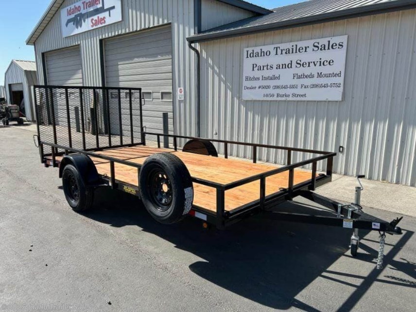 New 2025 Big Bubba's Trailers 83&quot;x14&apos; 4&quot; Single Axle Utility Trailer - Package 4 available in Buhl, Idaho