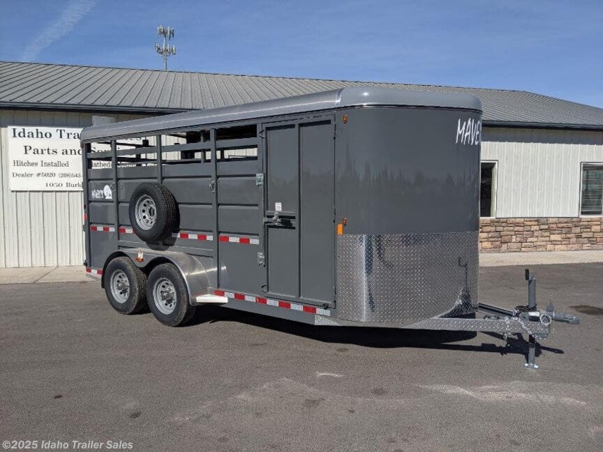 New 2025 Maverick Trailers Maverick BP Stock 17&apos; Stock Trailer 10K available in Buhl, Idaho