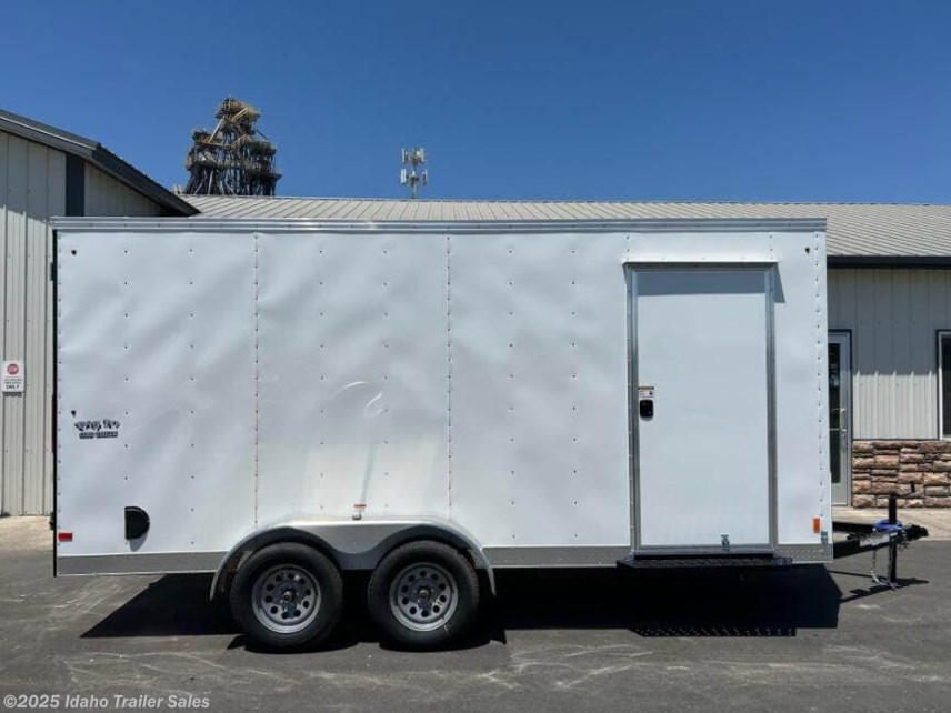 New 2025 Big 10 Cargo Trailers 7x16&apos; Enclosed Trailer Cargo Trailer Barn Doors available in Buhl, Idaho