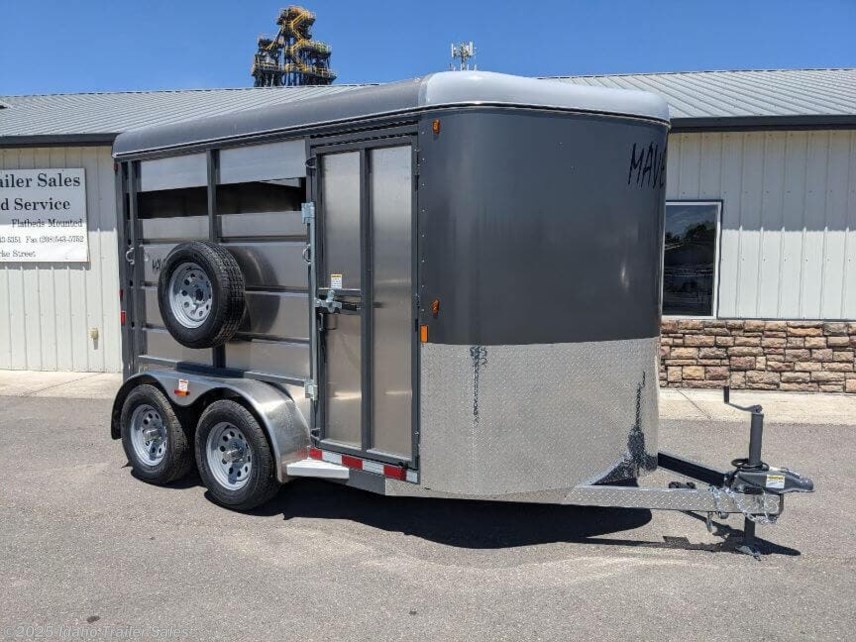 New 2026 Maverick Trailers Maverick BP Stock 12&apos; Bumper Pull Stock Trailer 7K available in Buhl, Idaho