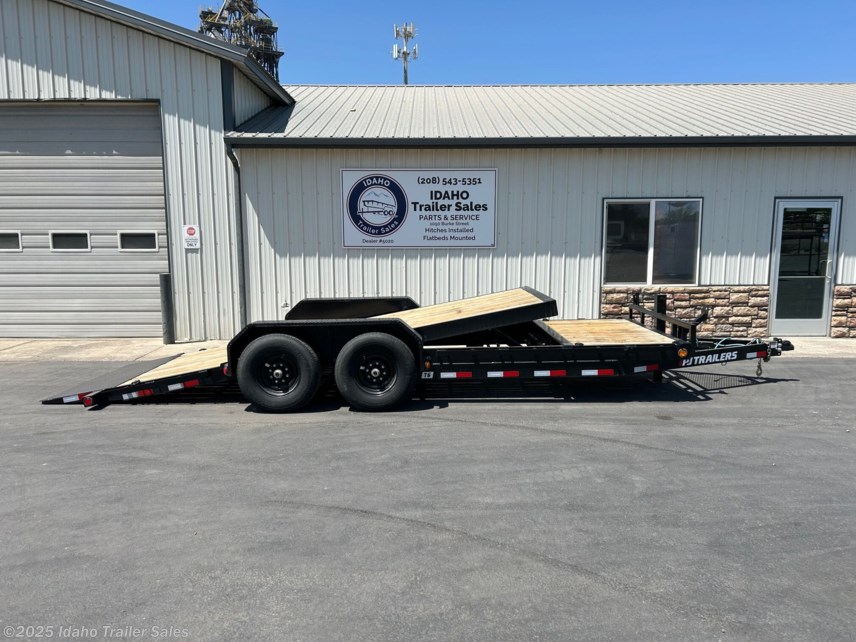Used 2024 PJ Trailers Tilt 82.5&quot;x20&apos; Split Tilt Deck Equipment Trailer 14K available in Buhl, Idaho