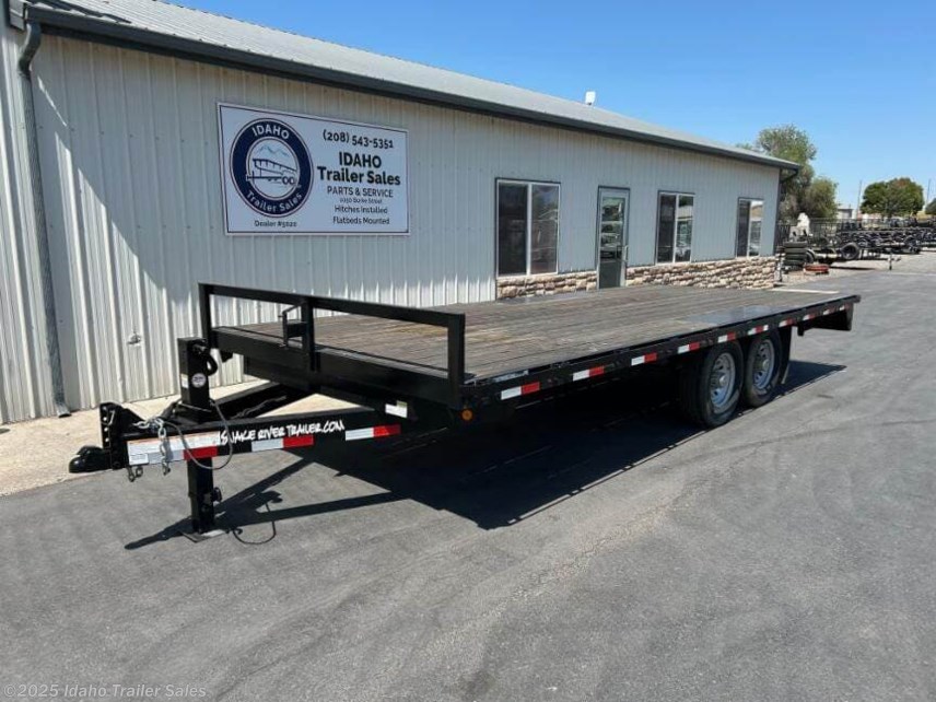 Used 2021 Snake River 8.5x20&apos; Deckover Equipment Trailer 14K available in Buhl, Idaho