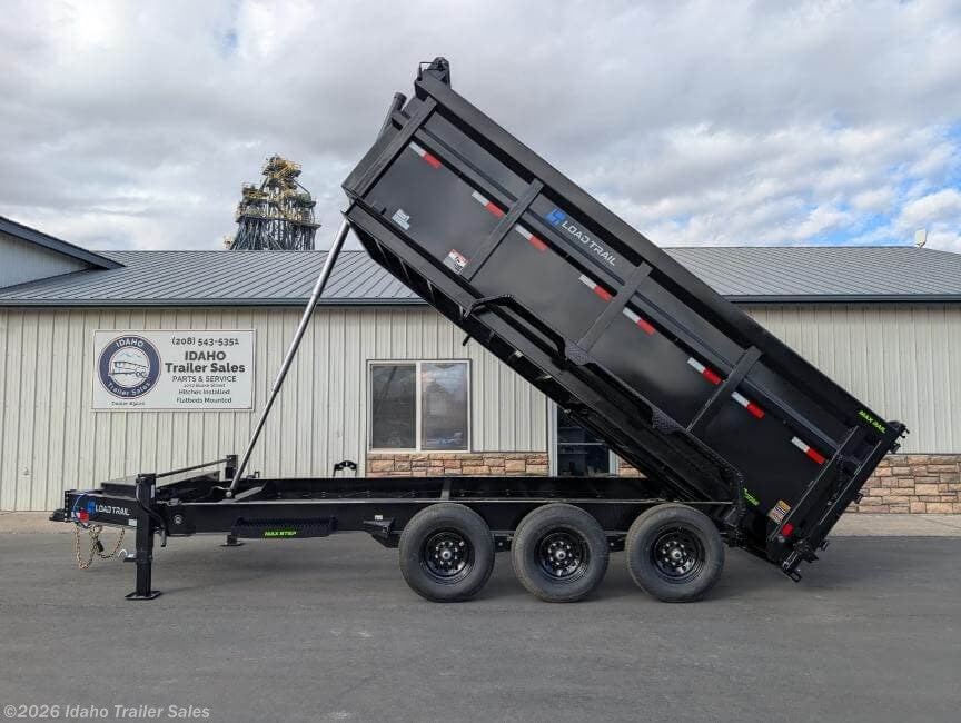 2026 Load Trail DL 83x16x4 Triple Axle Dump Telescopic 7Ga. 21K