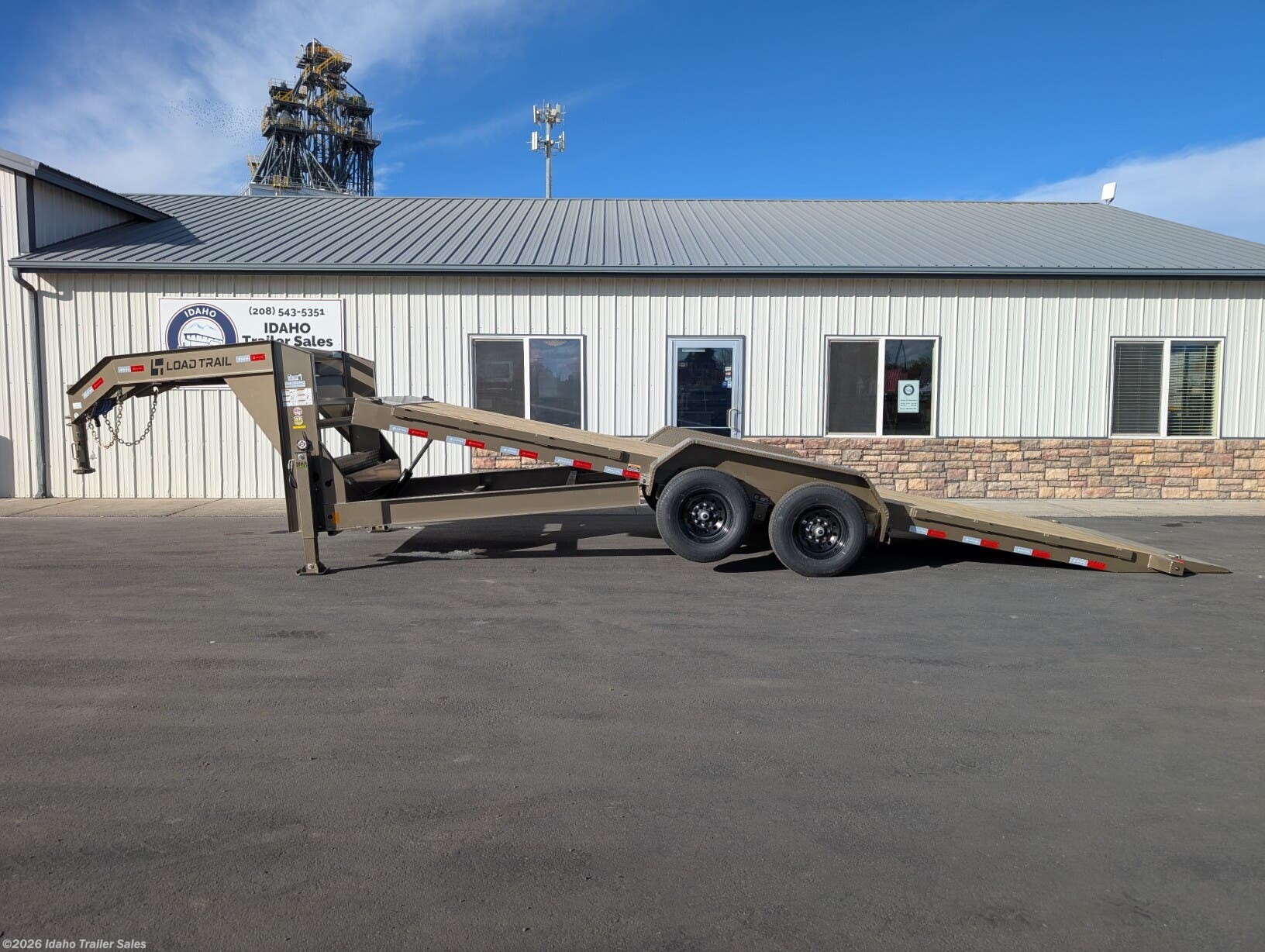 2026 Load Trail TG 83x24 Gooseneck Tandem Rapid Loader Tilt 14K